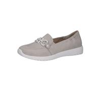 CAPRICE Donna 9-24708-42, Mocassino Basso, Bianco Wooven, 40 EU