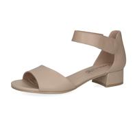 CAPRICE Donna 9-28212-42, Sandali con tacco Donna, BEIGE NAPPA, 37.5 EU