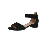 CAPRICE Donna 9-28212-42, Sandali con tacco Donna, Black Suede, 40 EU