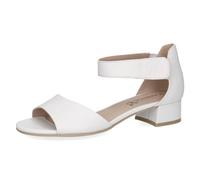 CAPRICE Donna 9-28212-42, Sandali con tacco Donna, White Nappa, 37.5 EU