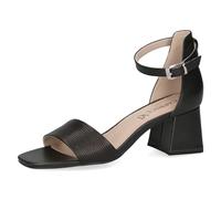 CAPRICE Donna 9-28302-42, Sandali con Tacco, Pettine Nero, 37 EU