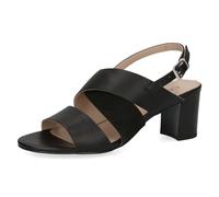CAPRICE Donna 9-28309-42, Sandali con Tacco, Pettine Nero, 38.5 EU