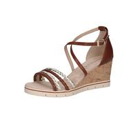 CAPRICE Donna 9-28312-42, Sandali con Tacco, Cognac Comb, 41 EU