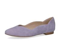 CAPRICE Donna Ballerine in Pelle Eleganti, Lilla (Lavender Suede), 38 EU