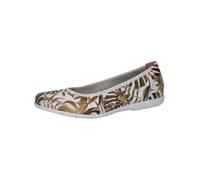 CAPRICE Damen 9-22150-42, Ballerina Donna, Graffiti Bianco, 38 EU