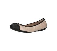 Caprice Donna Ballerine in Pelle Verniciata, Beige (Beige Comb), 40 EU