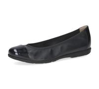 Caprice Donna Ballerine in Pelle Verniciata, Blu (Ocean Comb), 41 EU