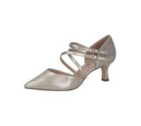 CAPRICE Donna Décolleté in Pelle a Punta, Oro (Champagne), 40,5 EU