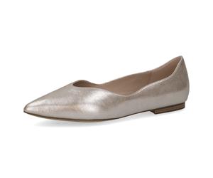 Caprice Donne Ballerina Ondulata In Pelle Punta Forma 9-22110-42