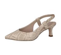 Caprice Donne Slingpumps 9-29603-42 G, Lt Gold Snake, 36 EU