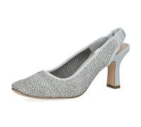 CAPRICE Donne Slingpumps 9-29605-42 G, Strisce Blu, 40 EU