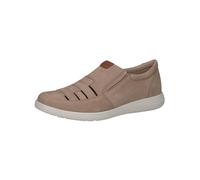 CAPRICE Mocassini da Uomo in Pelle con Cut-out, Marrone (Taupe Comb), 42 EU