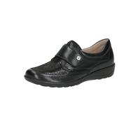 CAPRICE Pantofole da Donna 9-24655-43, Mocassino, Pettine Nero, 37 EU Larga