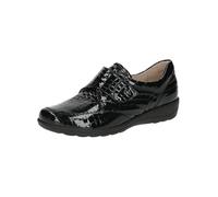 CAPRICE Pantofole da Donna 9-24656-43, Mocassino, Black Croco, 36 EU Larga