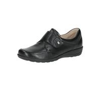 CAPRICE Pantofole da Donna 9-24656-43, Mocassino, Nappa Nera, 36 EU Larga