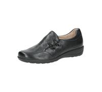 CAPRICE Pantofole da Donna 9-24705-43, Mocassino, Nappa Nera, 36 EU Larga