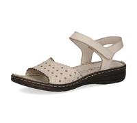 CAPRICE Sandalette 9-28715-42 - Larghezza G, Beige Nappa, 41 EU