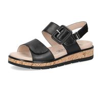 CAPRICE Damen 9-28714-44, Sandali Donna, Black Nappa, 40 EU