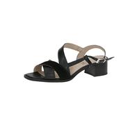 CAPRICE Sandali da Donna con Tacco 9-28204-42, Pettine Nero e Nero, 38 EU