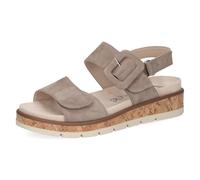 CAPRICE Damen 9-28714-44, Sandali Donna, Tortora Scamosciato, 37 EU