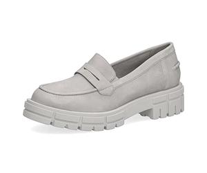 Caprice Scarpe Basse da Donna 9-9-24755-20 217, Lt Grey Nubuc, 38 EU