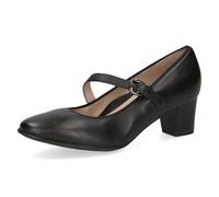 Caprice Scarpe Donna In Pelle Spangenpumps Tacco Blocco 9-22310-44