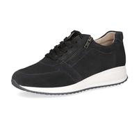 CAPRICE Scarpe Stringate da Uomo in Pelle Sportive, Blu (Ocean Suede), 41 EU