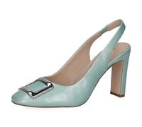 CAPRICE Slingpumps da Donna in Pelle Elegante, Turchese Napl, 39 EU