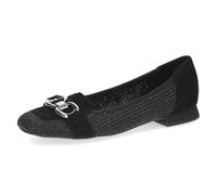 CAPRICE Slip-on da Donna con Tacco, Nero (Black Comb), 39 EU