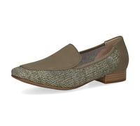 CAPRICE Slip-on da donna Eleganti Bassi, Verde (Cactus Comb), 38 EU