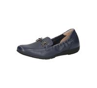 CAPRICE Slip-on da Donna in Pelle con Fibbia, Blu (Ocean Deer), 36 EU