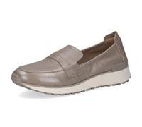 CAPRICE Slip-on da Donna in Pelle, Grigio (Stone per.Deer), 36 EU