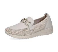 CAPRICE Slip-on da Donna Piatto, Bianco (Offwhite Comb), 39 EU