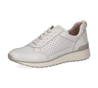 CAPRICE Sneaker 9-23500-42 Larghezza G, White Lea Uni, 41 EU