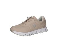 CAPRICE Sneaker da Donna Bassi con Lacci Vegani, Beige (Sand Comb), 38 EU