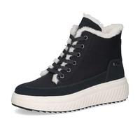 CAPRICE Sneaker alti da donna idrorepellenti Vegan, Blu (Ocean Comb), 39 EU
