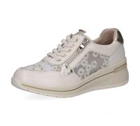 CAPRICE Sneaker Basse da Donna, Giallo (Vanilla Comb), 39 EU