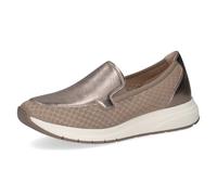 CAPRICE Sneaker Basse da Donna, Marrone (Taupe Met.Comb), 41 EU