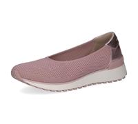 CAPRICE Sneaker Basse da Donna, Rosa (Rose Knit Comb), 38 EU