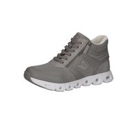 CAPRICE Sneaker da donna alta vegana impermeabile, Grigio Comb, 40 EU