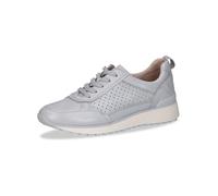 CAPRICE Sneaker da Donna Bassi in Pelle con Lacci, Blu (Lt.Blu.per.Dee), 37 EU