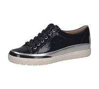 CAPRICE Sneakers da Donna Piatte in Pelle con Lacci, Ocean Comb, 40 EU