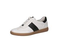 CAPRICE Damen 9-23705-44, Scarpe da Ginnastica Donna, White/Black, 37.5 EU