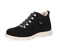 CAPRICE Sneaker da donna con imbottitura piatta, comoda, Pettine nero, 41 EU