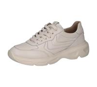 CAPRICE Sneaker da Donna in Pelle, Giallo (Vanilla Nappa), 39 EU