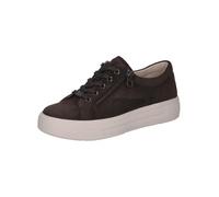 Caprice Sneaker da Donna in Pelle, Marrone (Dk Brown Suede), 38,5