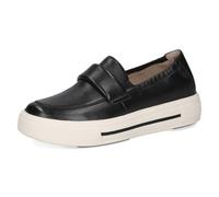 CAPRICE Sneaker Slip-on da Donna in Pelle Plateau, Nero (Black Nappa), 36 EU