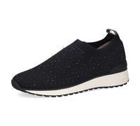 CAPRICE Sneaker Slip-on da Donna Senza Lacci da infilare, Blu (Ocean Knit), 39 EU