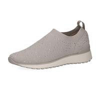 CAPRICE Donna 9-24703-42, Mocassino Basso, Lt Grey Knit, 38 EU