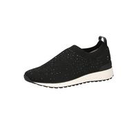 CAPRICE Sneaker Slip-on da Donna Senza Lacci da infilare, Nero (Black Knit), 42 EU